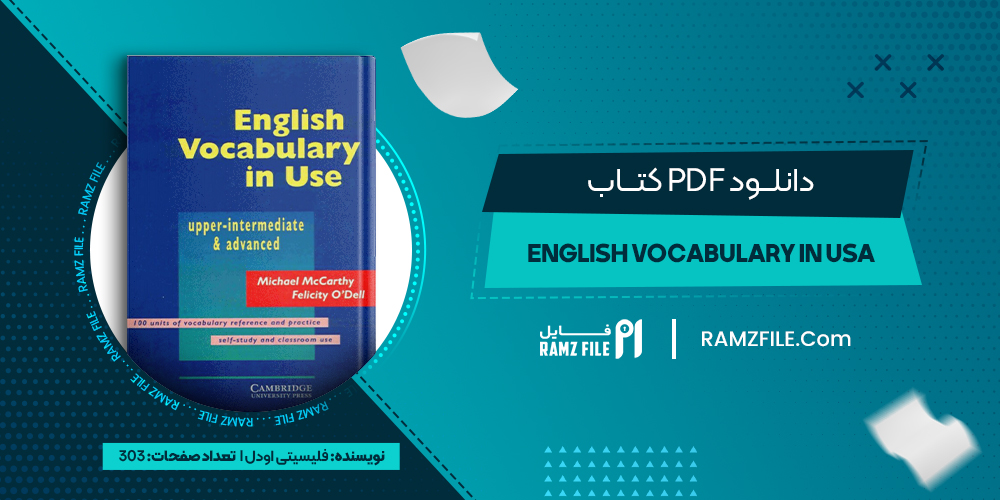 دانلود کتاب english vacabulary in usa فلیسیتی اودل